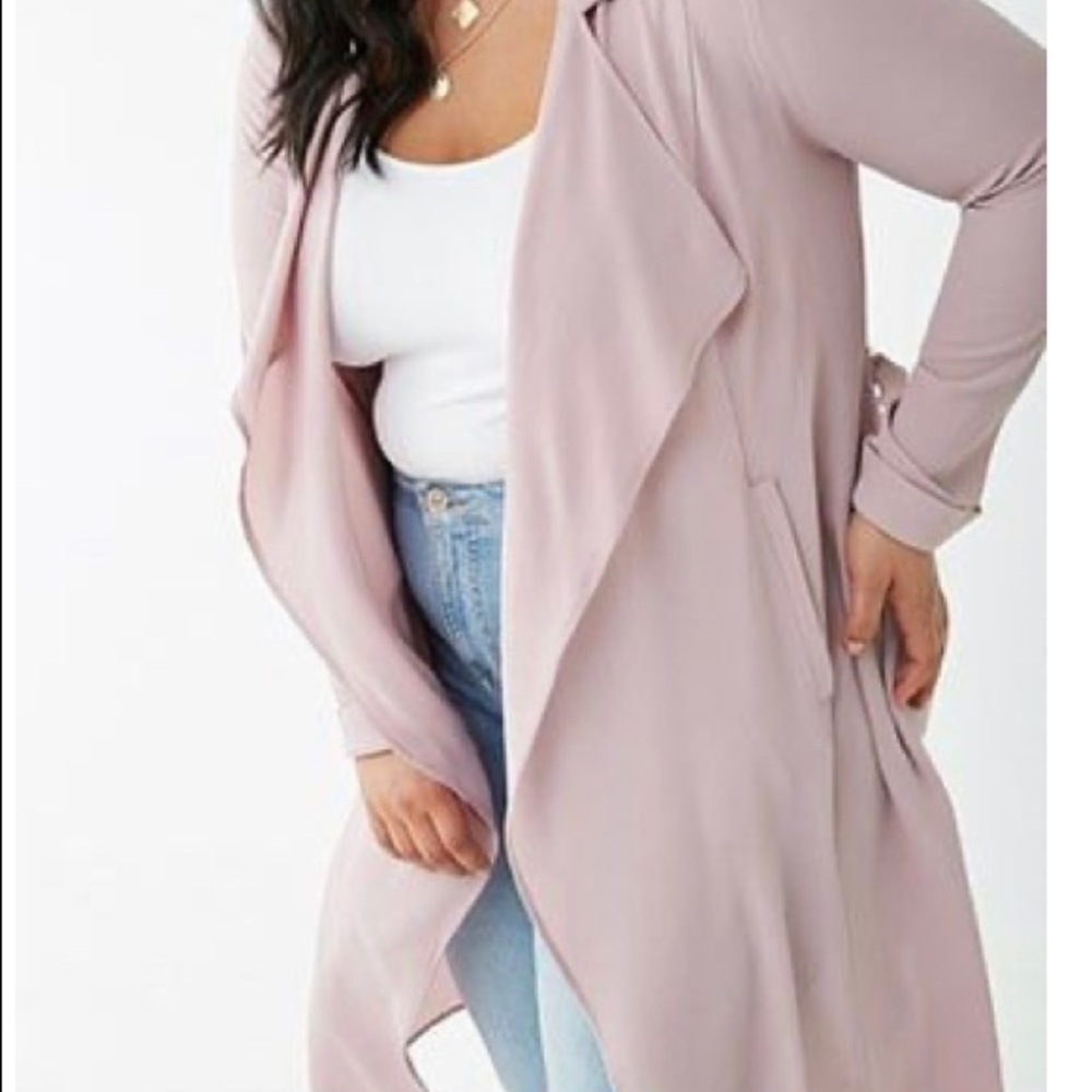 Forever 21 Trench cardigan coat